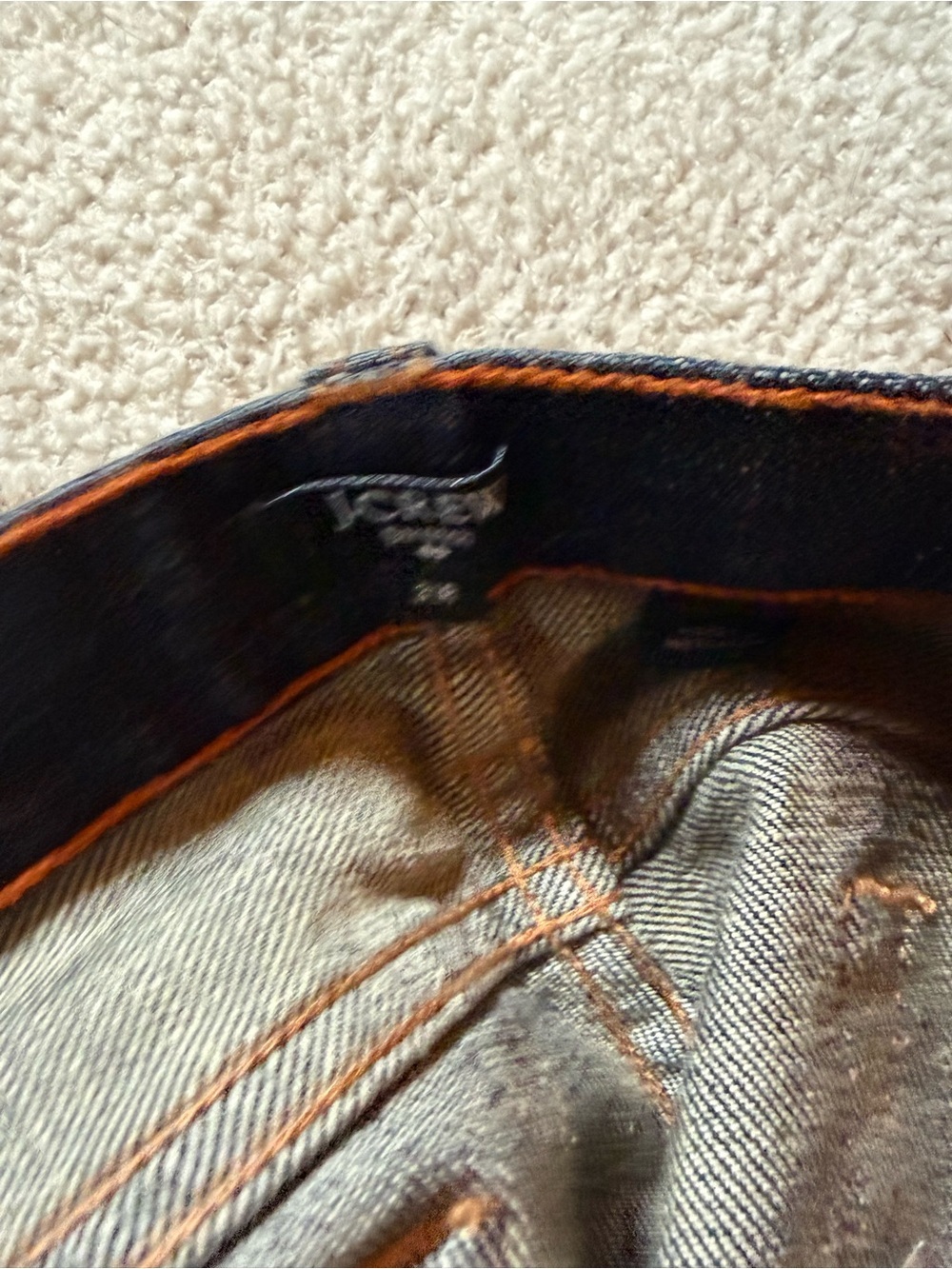 Women’s J Crew Dark Wash Straight Leg Jeans - Picture 4 of 4